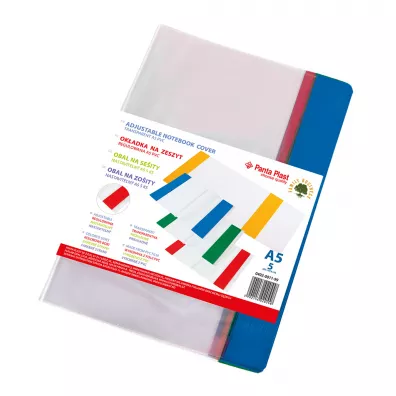 Panta Plast Okadka A5 PVC regulowana 5 szt.