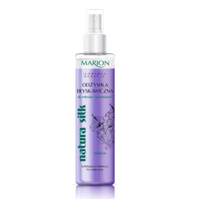 Marion Natura Silk b�yskawiczna dwufazowa od�ywka do w�os�w farbowanych 150 ml