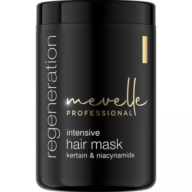 Mevelle Professional Maska do wosw zniszczonych, kruchych, matowych Keratin & Niacynamide 900 ml