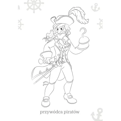 Maluszkowe malowanie. Piraci