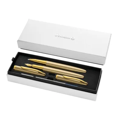 Pelikan Zestaw Jazz Noble Elegance Gold: pi�ro wieczne + pi�ro kulkowe
