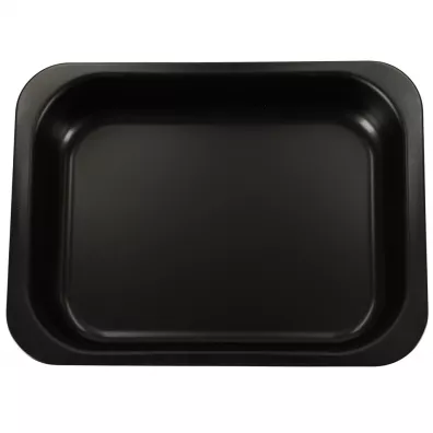 Spdzielnia Snb Biaystok Blacha do pieczenia tortownica forma do ciast wypiekw uniwersalna 29cm x 22cm x 6cm czarna