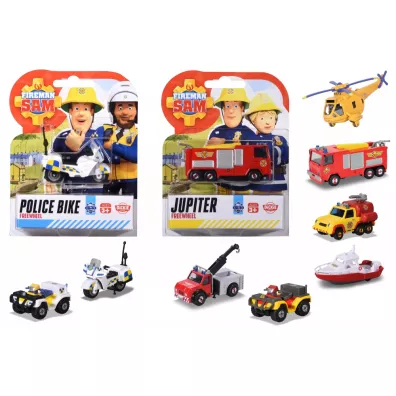 Straak Sam pojazdy 1:64 8 wzorw Simba