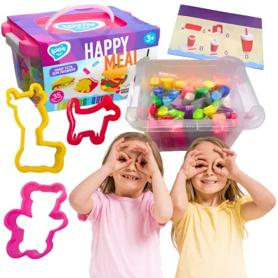 Zestaw kreatywny ciastolina Happy Meal Lovin