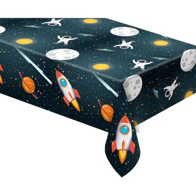 Procos Obrus plastikowy Rocket Space 120x180cm