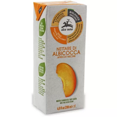 Alce Nero Nektar morelowy 200 ml Bio