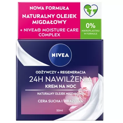 Nivea Nawilajcy krem do twarzy Nourishing Night 50 ml