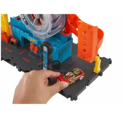 Hot Wheels. City Wy�cigowy Warsztat opon Zestaw HDP02