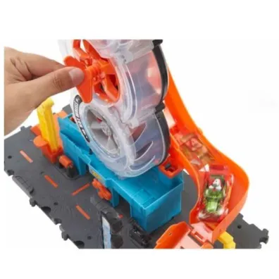 Hot Wheels. City Wy�cigowy Warsztat opon Zestaw HDP02
