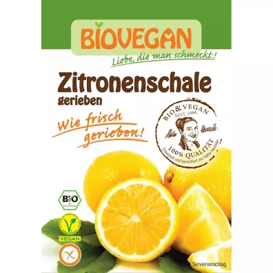 Bio Vegan Sk�rka cytryny suszona sproszkowana bezglutenowa bio 9 g Bio
