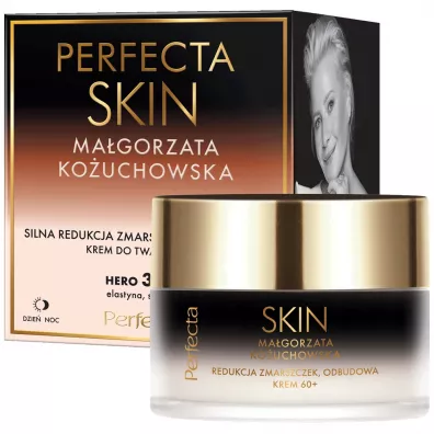 Perfecta Skin Ma�gorzata Ko�uchowska krem do twarzy 60+ z peptydami, ceramidami, elastyn�, erytrytolem i prebiotykami 50 ml