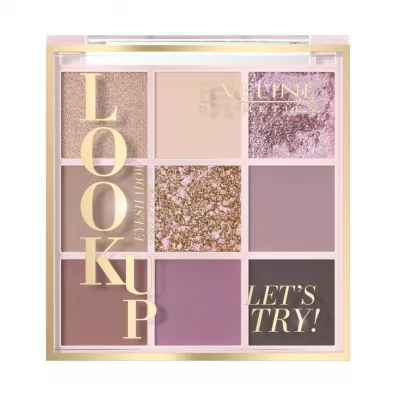 Eveline Cosmetics Look Up Lets Try paleta 9 cieni do powiek 10.8 g