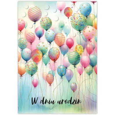 Trend Karnet Silver urodziny