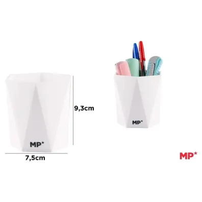 Mp Main Paper Pojemnik na d�ugopisy bia�y