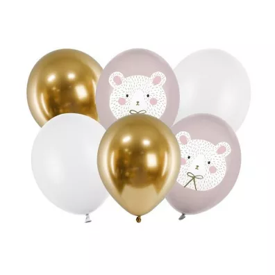 PartyDeco Balony Mi� polarny 30 cm