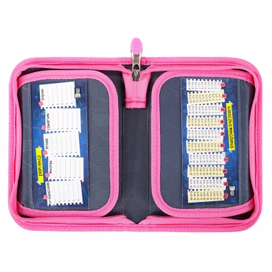 St. Majewski Pi�rnik dwuklapkowy bez wyposa�enia Black Glitter