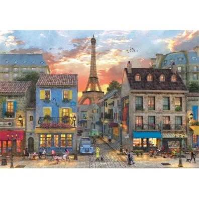 Puzzle 1000 el. Himeji Streets Of Paris Clementoni