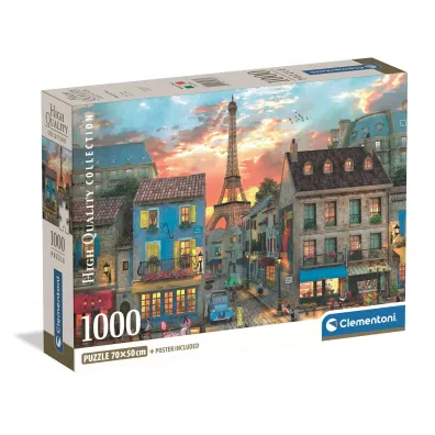 Puzzle 1000 el. Himeji Streets Of Paris Clementoni