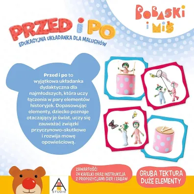 Przed i Po. Bobaski i Mi� Trefl