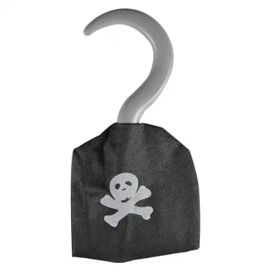 Hak pirata z materia�owym mankietem