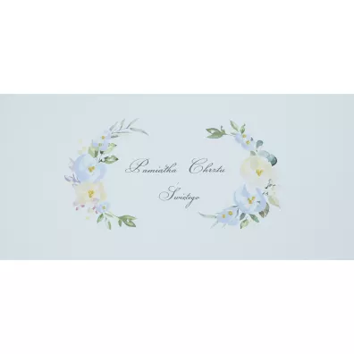 Mak Karnet Chrzest DL C17 Napis ch�opiec