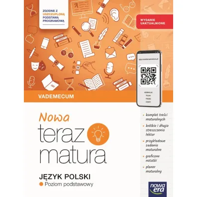 Pakiet Matura 2026: Nowa Teraz matura. J�zyk polski. Vademecum. Zakres podstawowy, J�zyk polski. Egzamin ustny. Repetytorium maturalne, Matematyka. Zbi�r zada� maturalnych. Lata 2010-2025. Poziom podstawowy