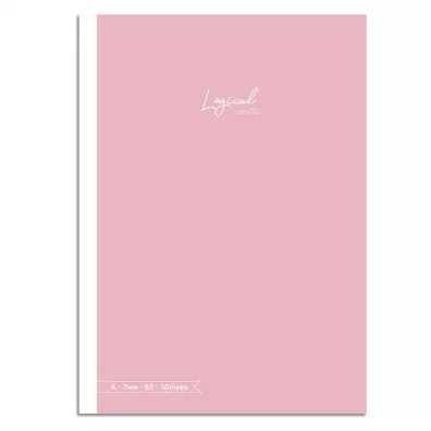 Nakabayashi Notatnik z naklejkami B5 r�owy 7mm, linia