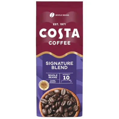 Costa Coffee Kawa ziarnista ciemno palona Signature Blend 500 g