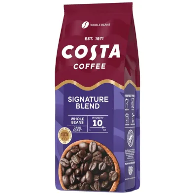 Costa Coffee Kawa ziarnista ciemno palona Signature Blend 500 g