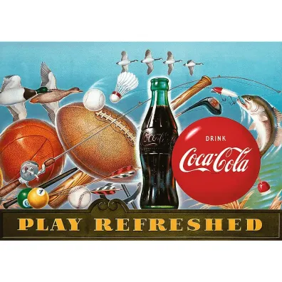 Puzzle 1000 el. Coca-Cola: Chwila orze�wienia Trefl