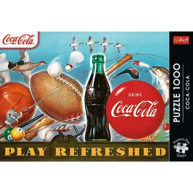 Puzzle 1000 el. Coca-Cola: Chwila orze�wienia Trefl