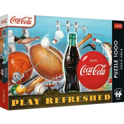 Puzzle 1000 el. Coca-Cola: Chwila orze�wienia Trefl