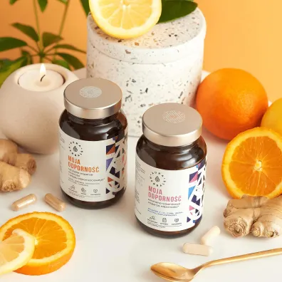 Aura Herbals Moja odporno�� - Naturalny kompleks Suplement diety 60 kaps.
