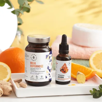 Aura Herbals Moja odporno�� - Naturalny kompleks Suplement diety 60 kaps.