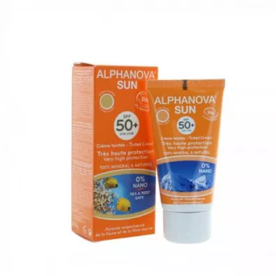 Alphanova Sun Bio krem przeciws�oneczny, filtr spf50+ bb