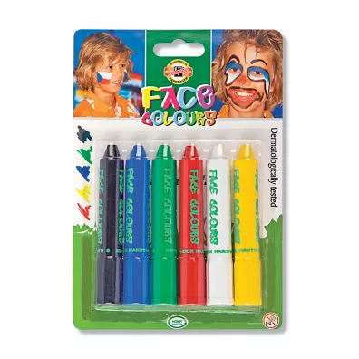 Koh-I-Noor Kredki do malowania twarzy 4610 6 kolor�w