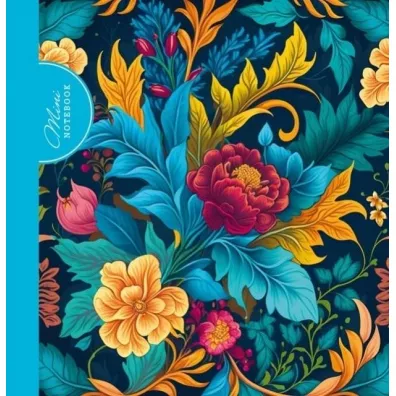 Fresh Notatnik ozdobny Flora 100x100mm, kratka 48 kartek