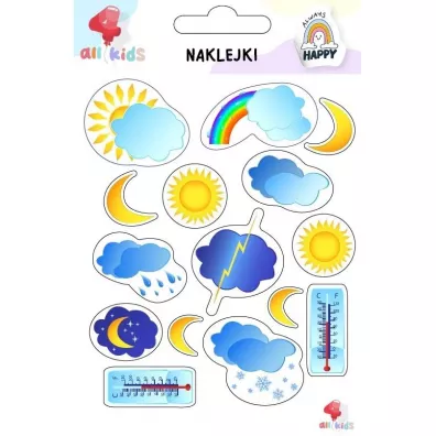 All4Kids Naklejki dla dzieci Pogoda