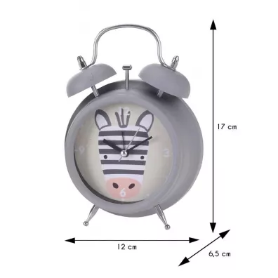 Budzik dla dzieci Zebra