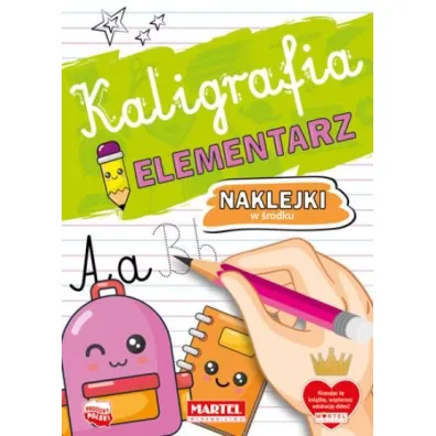 Kaligrafia Elementarz Naklejki w �rodku