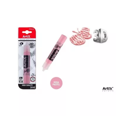 Artix Farba strukturalna 3D r�owy 30ml