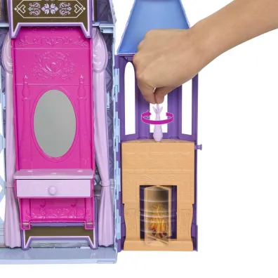 Disney Kraina Lodu Zamek Arendelle + Lalka HLW61 Mattel