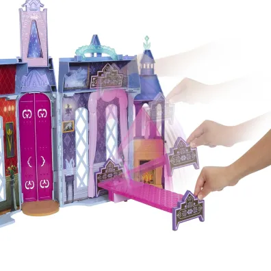 Disney Kraina Lodu Zamek Arendelle + Lalka HLW61 Mattel