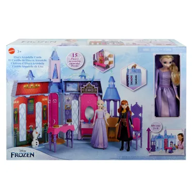 Disney Kraina Lodu Zamek Arendelle + Lalka HLW61 Mattel