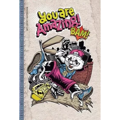 Fresh Notatnik ozdobny Panda 64 kartki