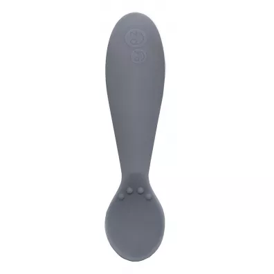 Ezpz Silikonowa �y�eczka Tiny Spoon szara 2 szt.