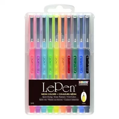 Marvy Cienkopisy Le Pen Neon 10 kolor�w