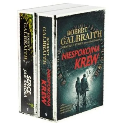 Pakiet Cormoran Strike. Tomy 5-6: Niespokojna krew, Serce jak smo�a - Robert Galbraith