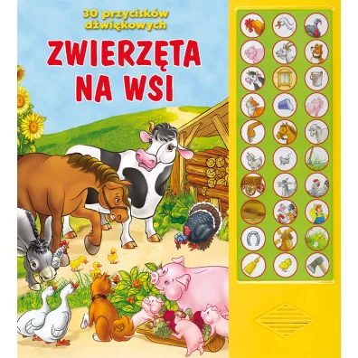 30 przycisk�w d�wiekowych. Zwierz�ta na wsi