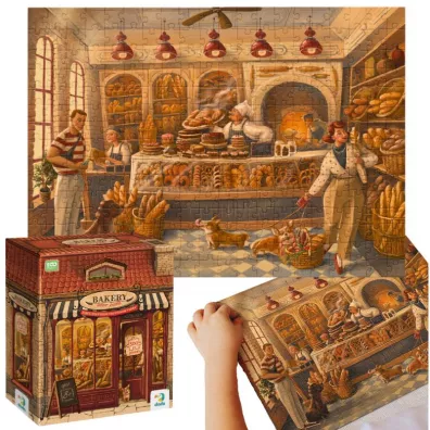Puzzle 300 el. Piekarnia Dodo